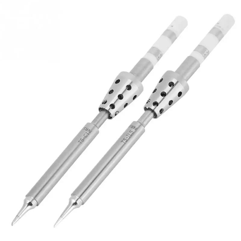 Нержавеющая сталь TS100 жало паяльника Замена припоя Советы T1-C TS-ILS сварочные