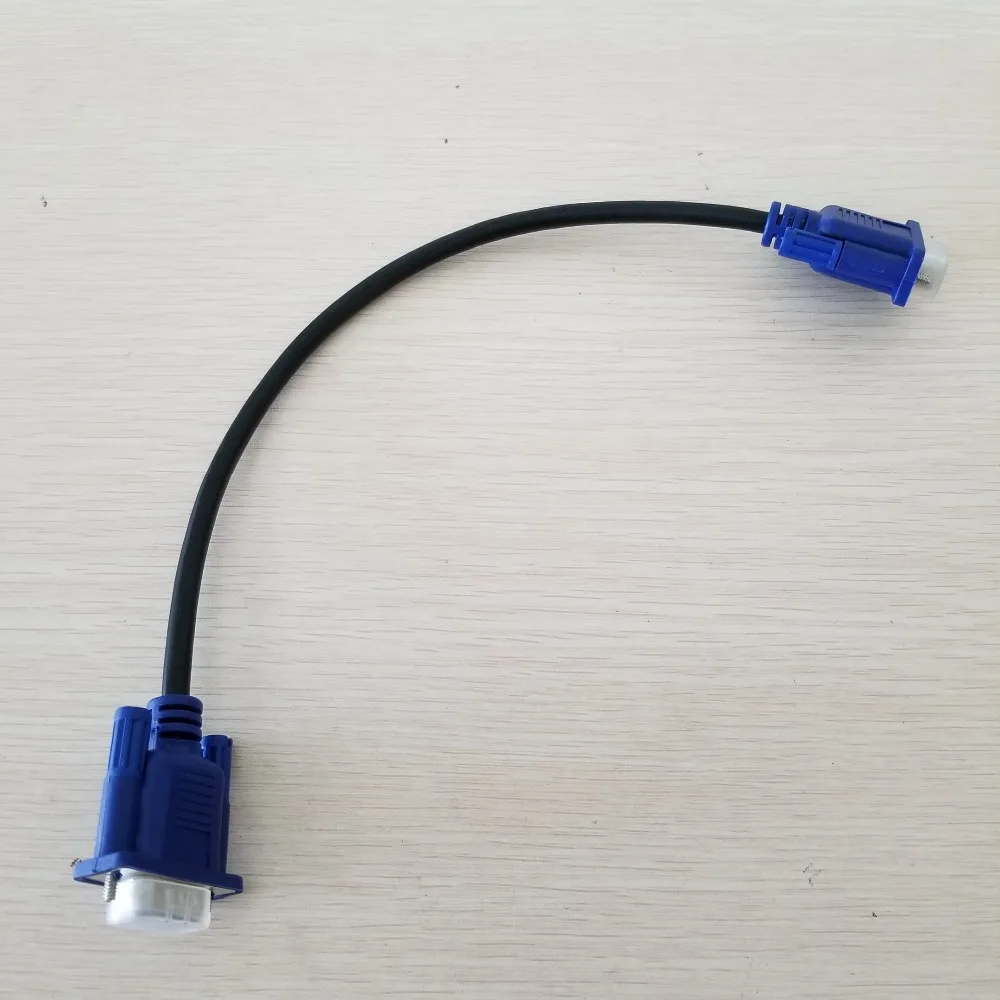 10 шт./лот 15Pin VGA SVGA D Sub HD15 монитор папа видео короткий кабель Шнур 30 см/11 8&quot|vga svga|vga