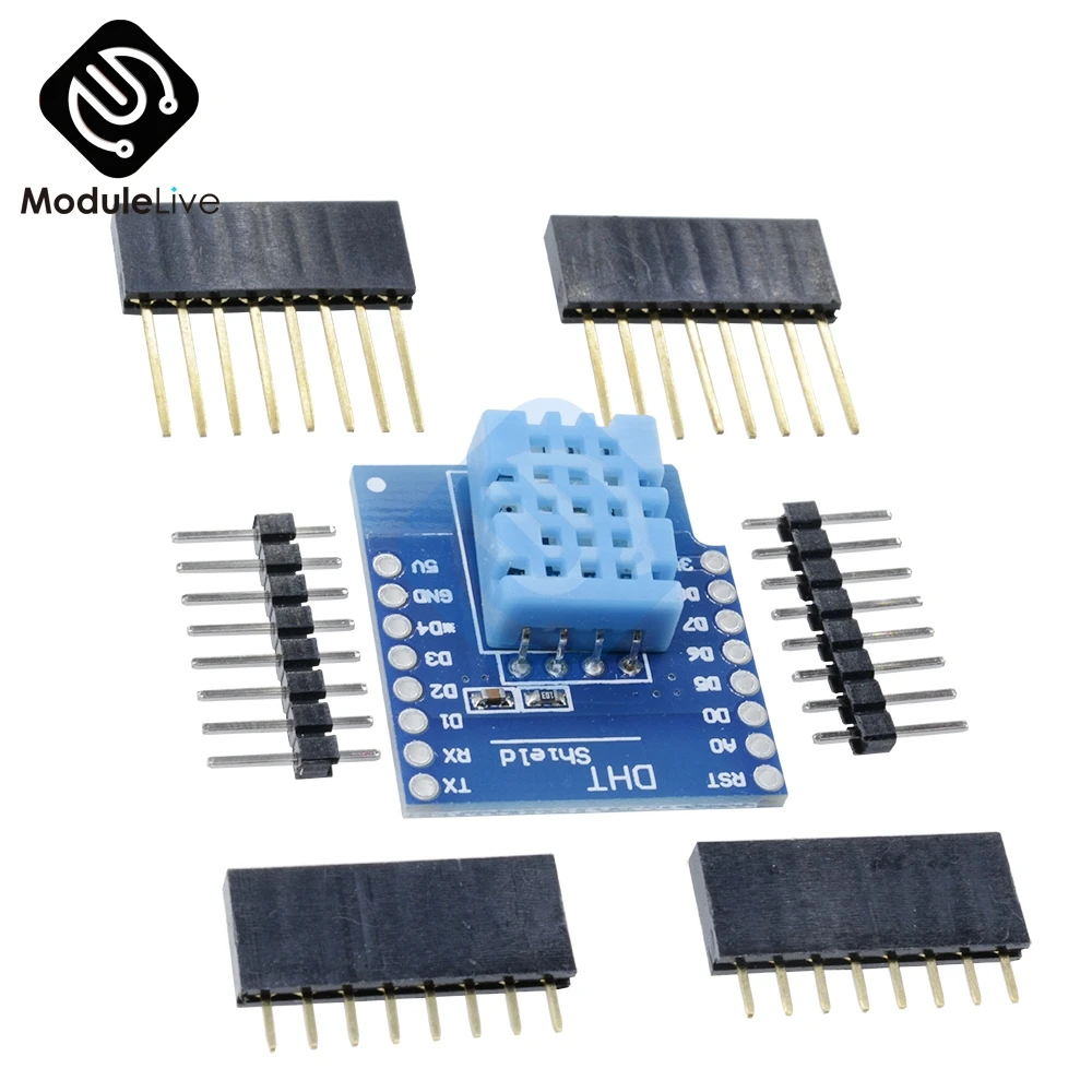 D1 Mini DHT11 цифровая одинарная шина защитный модуль датчика температуры и влажности