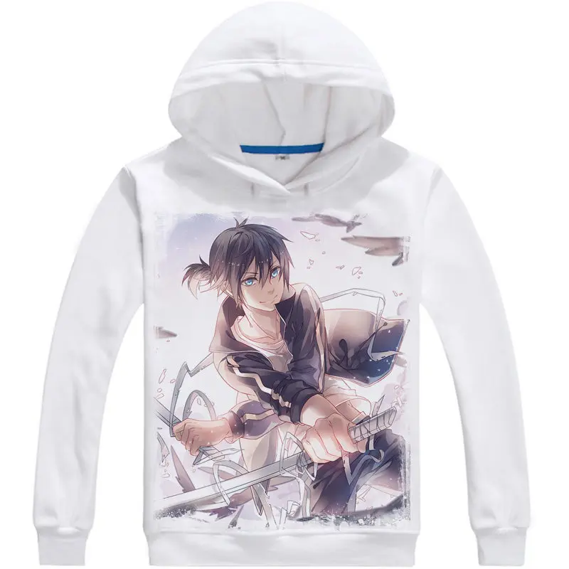 Толстовка Noragami Aragoto Stray God аниме юкин косплей белые толстовки милые свитшоты