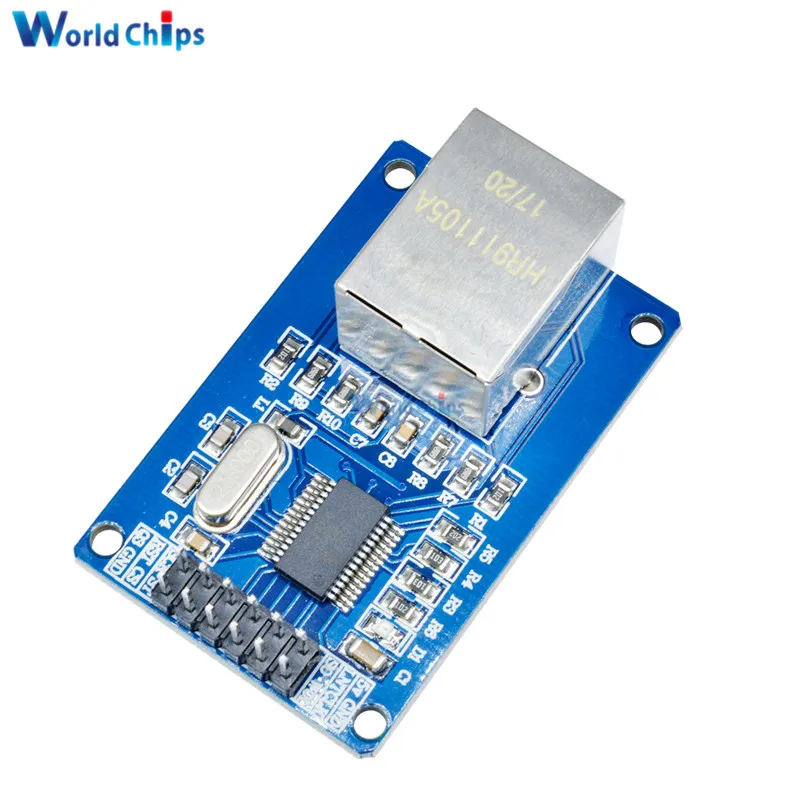 ENC28J60 LAN Ethernet сетевой модуль 25 МГц для Arduino Crystal AVR 51 LPC STM32 3 V|module board|module ethernetarduino ethernet