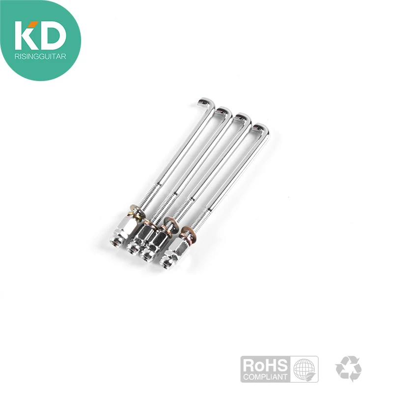 4 шт. крючки и гайки для банджо хромированные технические кронштейны вешалка