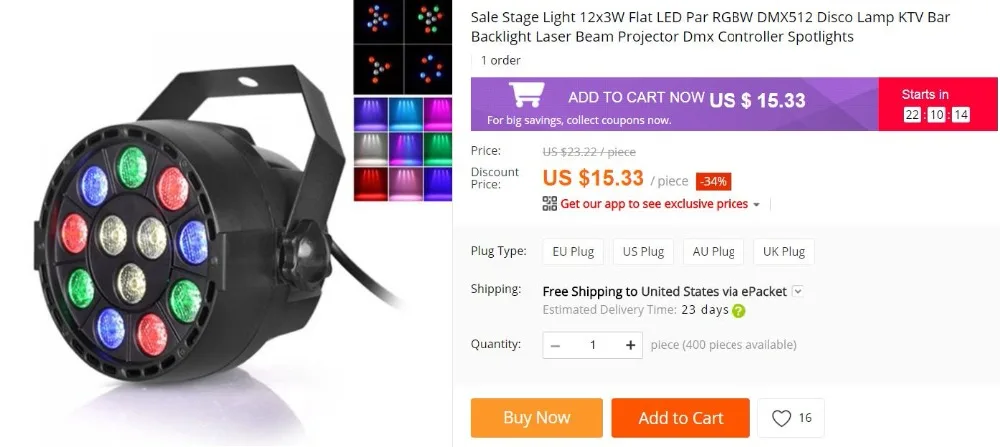 Профессиональный светодиодный хрустальный магический шар Par 36 RGB Светодиодный DMX сценический светильник с эффектом бар светильник ing Show стробоскоп DJ Disco вечерние KTV светильник