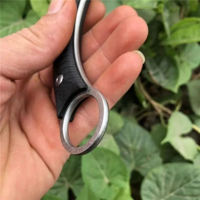 Высокое качество Karambit походные ножи 440C высокоуглеродистой стали охотничий нож