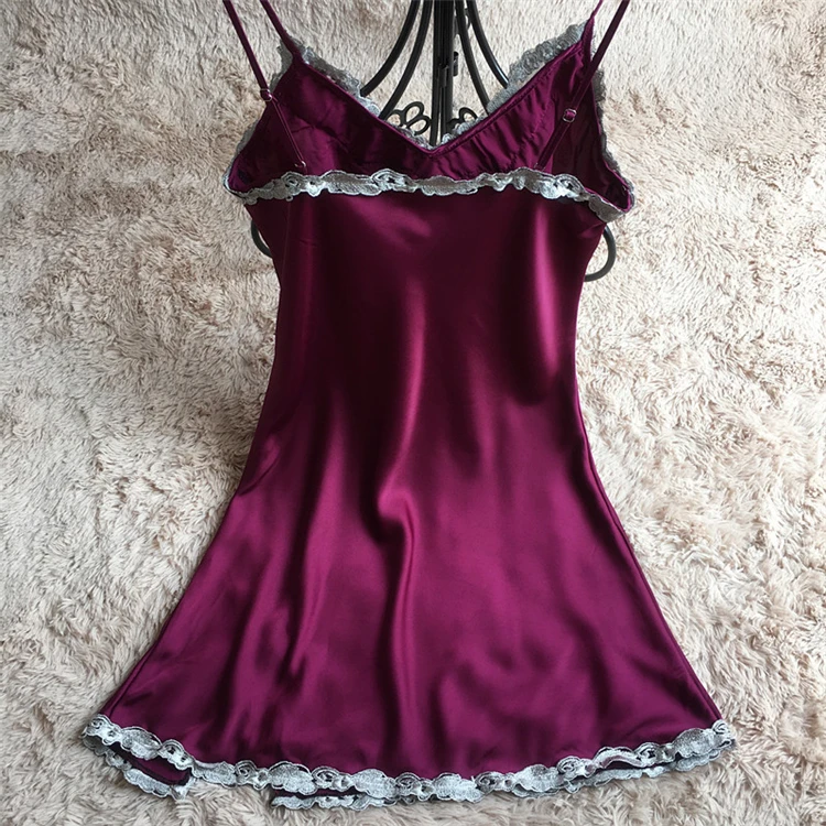 Женская пижама, Женское ночное платье, кружевное платье, ночная рубашка, неглиже, Camisola, сексуальное нижнее белье, Porno Chemise De Nuit Gecelik JF002