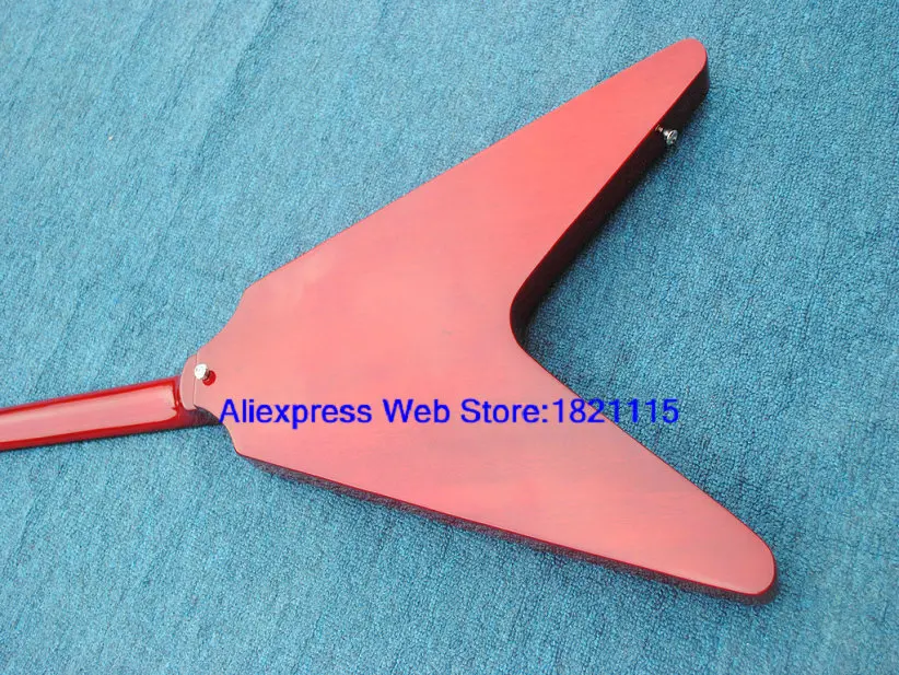 Красный Custom Shop Электрогитары палисандр гриф OEM Китай Гитары | Спорт и развлечения