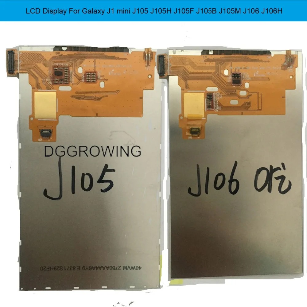 Dggrowing 1 шт. 100% оригинал ЖК дисплей Дисплей Замена для Samsung Galaxy J1 Mini J105 J106 j105h j105f j105b +