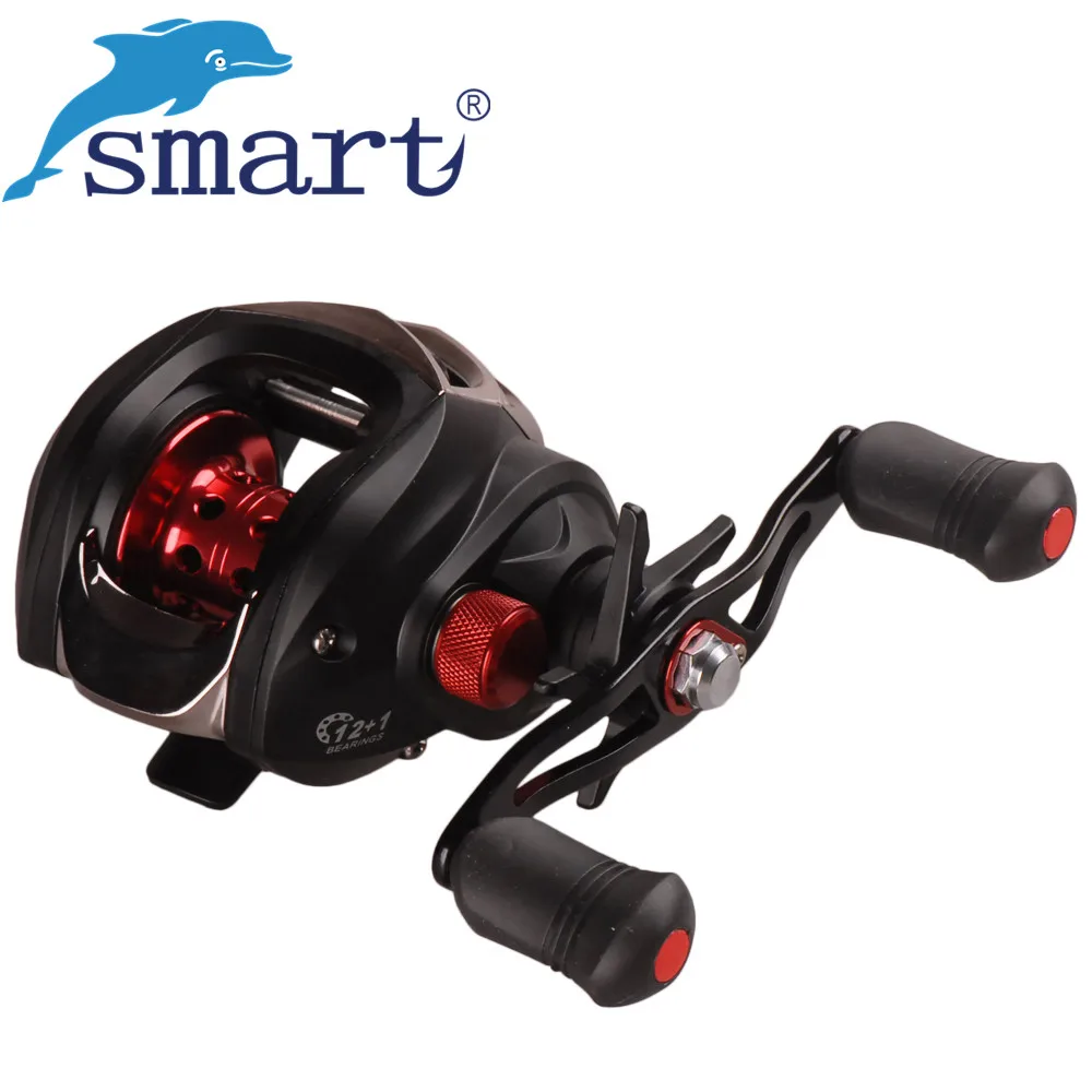 Рыболовная катушка SMART Baitcasting 12 + 1BB/6 3: 1 максимальное усилие фрикциона: 5 кг 217 г