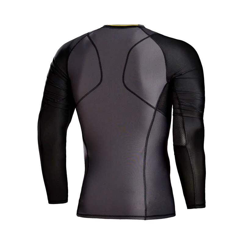 Мужская футболка с длинным рукавом Li Ning облегающая Спортивная подкладкой из