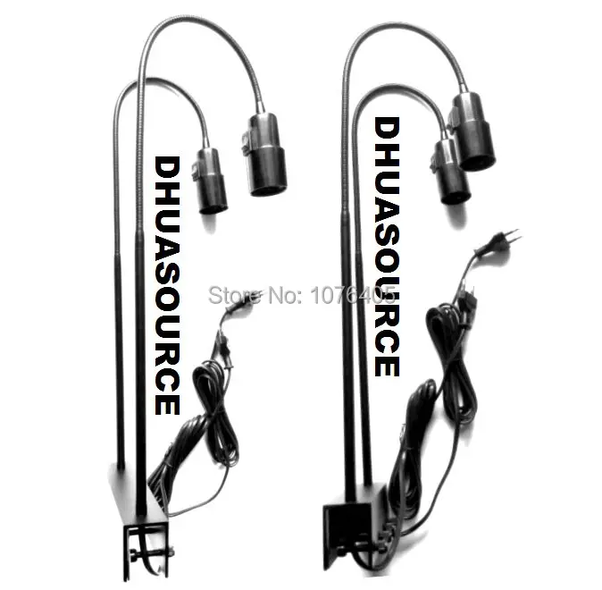 Двойной головной кронштейн для лампы подставка аксессуары освещения патрон E27