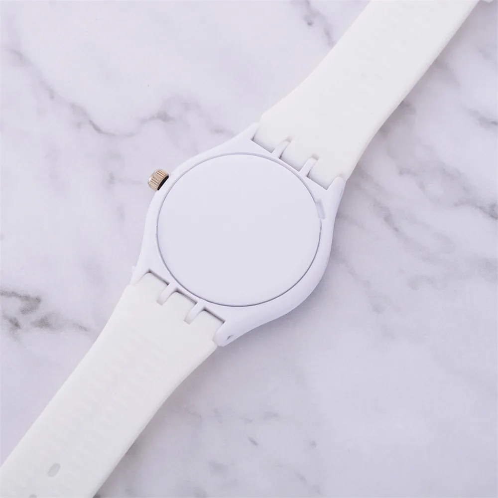 Женские часы новинка Мультяшные с рисунком кота наручные силиконовый ремешок