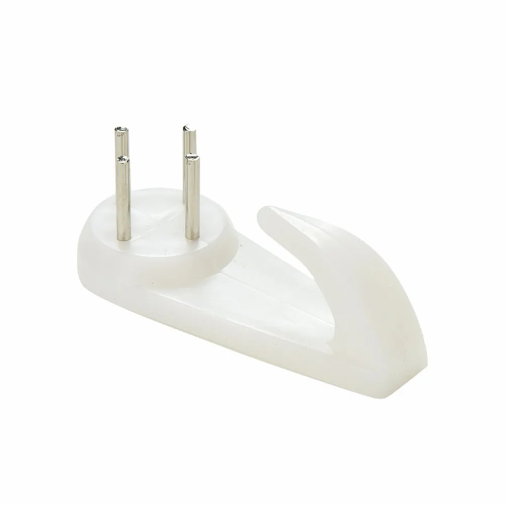 20Pcs Plastic Hard Picture Frame Wall Hooks Stud Photos Mirror Gadgets Hanging Hangers for Bathroom Room Size S | Обустройство дома