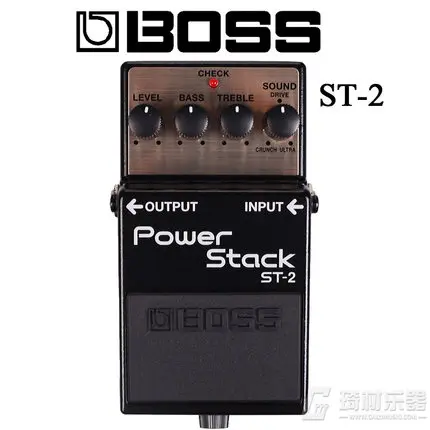 Boss Audio ST-2 Power Stack Overdrive Distortion Guitar Peda