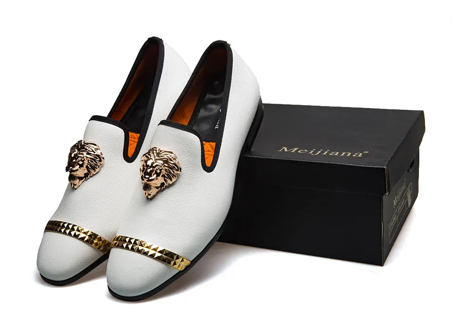 MeiJiaNa Lok Fu shoes men's flat casual shoes men's shoes knot wedding various colors gentleman