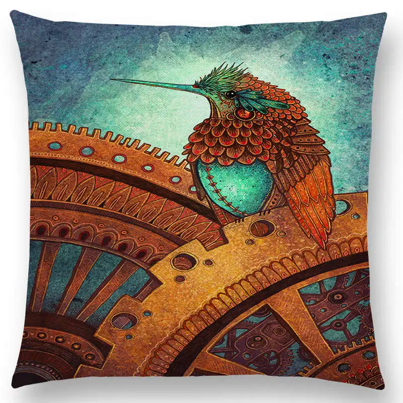 Чехол для диванной подушки Dark Magic чехол с рисунком Подвески птицы колибри ночи