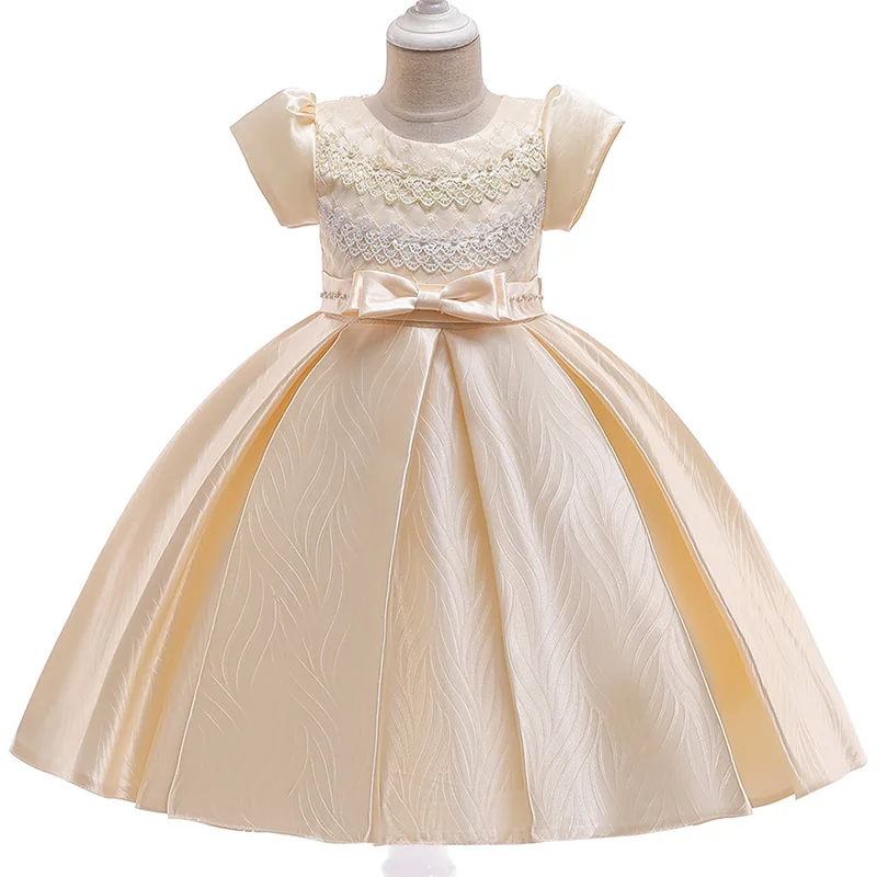 Кружевное платье принцессы с длинными рукавами и вышивкой; vestidos; свадебное платье для девочек; торжественное бальное платье для подростков; платье для первого причастия; Vestidos