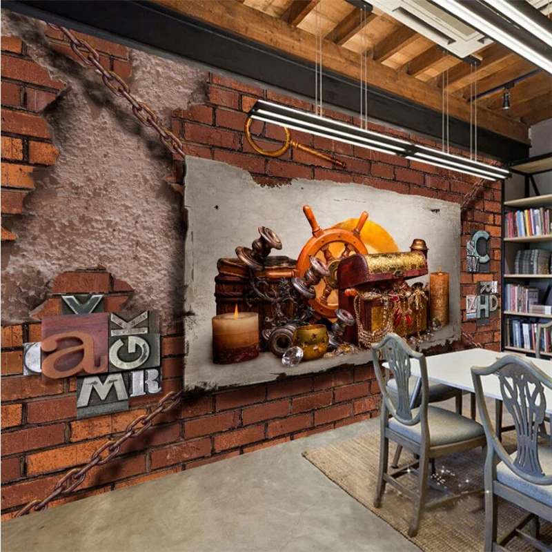 

beibehang Chamber of Secrets Treasure Background Wall Painting Customized Large and Medium Mural Silk Wallpaper papel de parede