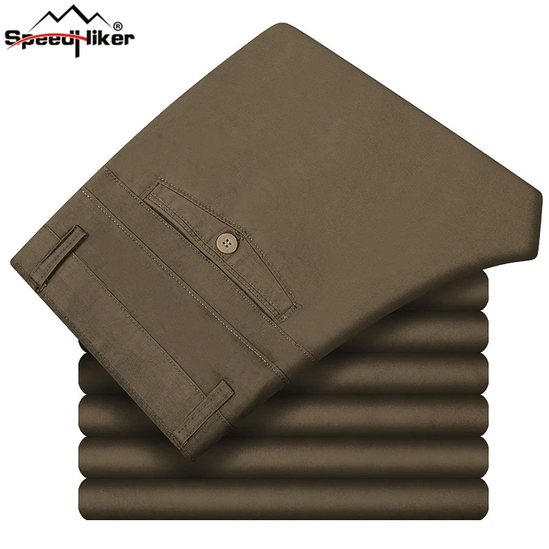 Мужские утепленные брюки на осень и зиму повседневная мужская одежда прямые