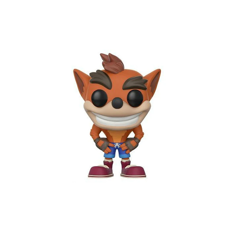 273NO BOX FUNKO POP мультфильм Аниме игра персонаж Краш Бандикут виниловые фигурки Коллекция Модель игрушки для детей Рождественский подарок - Цвет: 273NO BOX