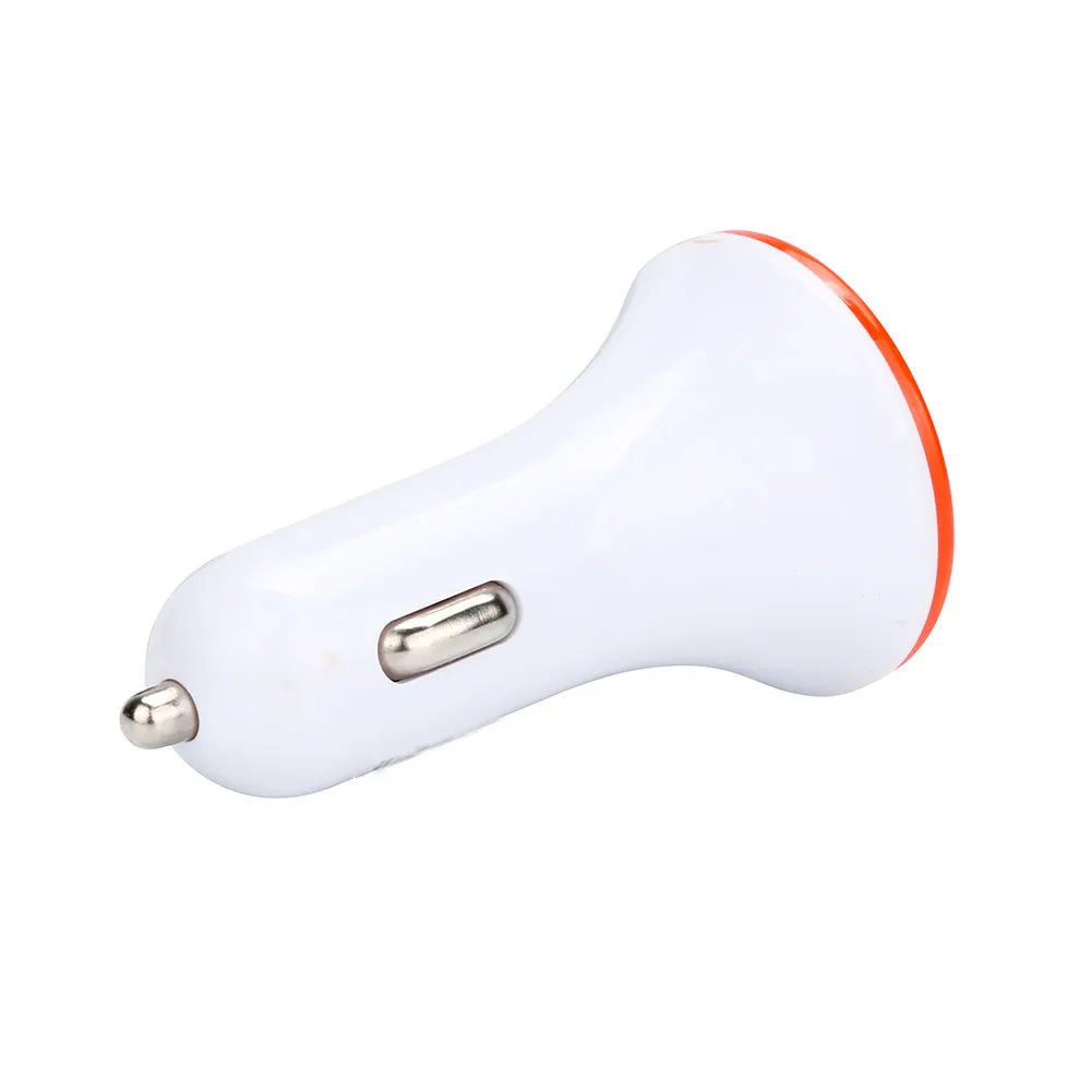 3 порта автомобильное зарядное устройство 3.1A LED USB адаптер гнездо быстрое Дата
