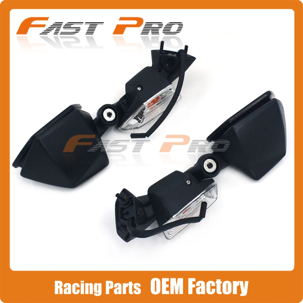 Мотоцикл боковое зеркало заднего вида с указатель поворота для KAWASAKI ZX 10R ZX10R 2008 2009