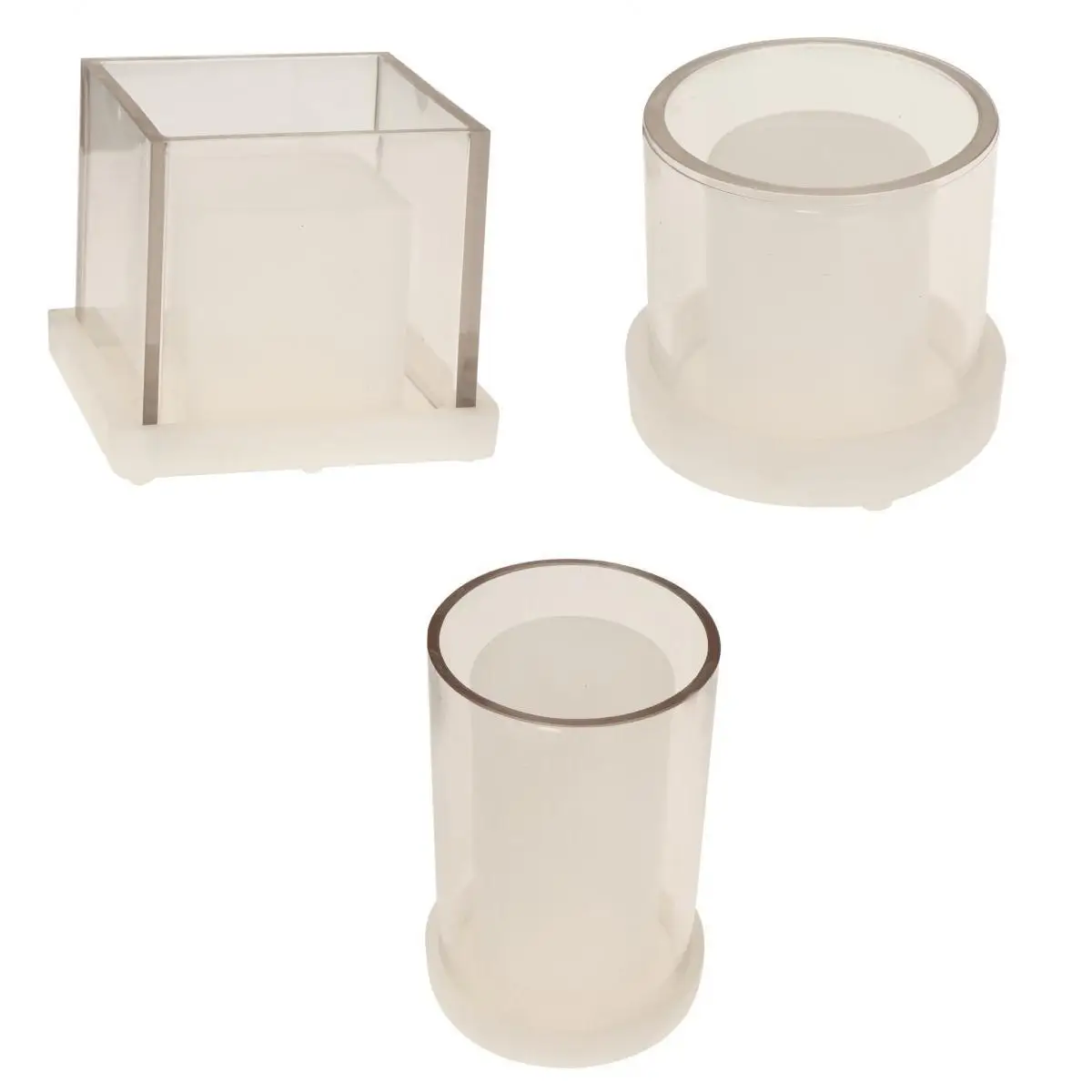 Уникальный дизайн пустой кубик цилиндрическая форма для изготовления свечей