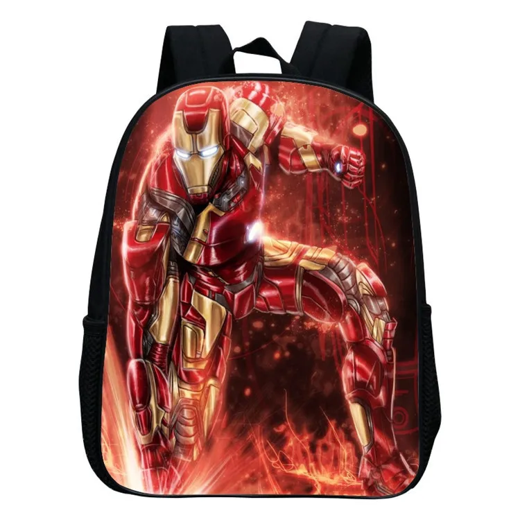Прохладный 12 дюймов Mochila школьные детские спальные мешки для маленьких мальчиков рюкзак с изображением Халка для детского сада; детская школьная сумка, фтуболка «Халк», «мстители», 3dprint - Цвет: 12IB1-124