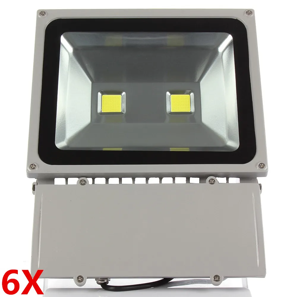 

6pcs Led Flood Light 100W Floodlight Waterproof IP65 110V 220V Outdoor Spotlight Garden Led Flood Light Cold/Warm White/white