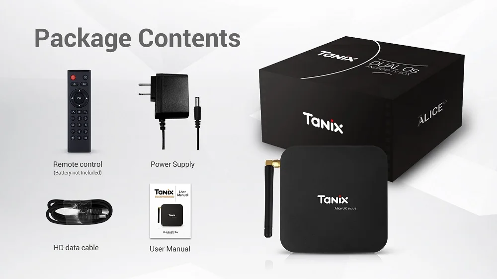 Tanix TX6 Android 9,0 ТВ-приставка Allwinner H6 Четырехъядерный 4G 32G/64G 2,4G+ 5G Wifi ТВ-приставка 4K HD BT 4,1 Google Smart медиаплеер