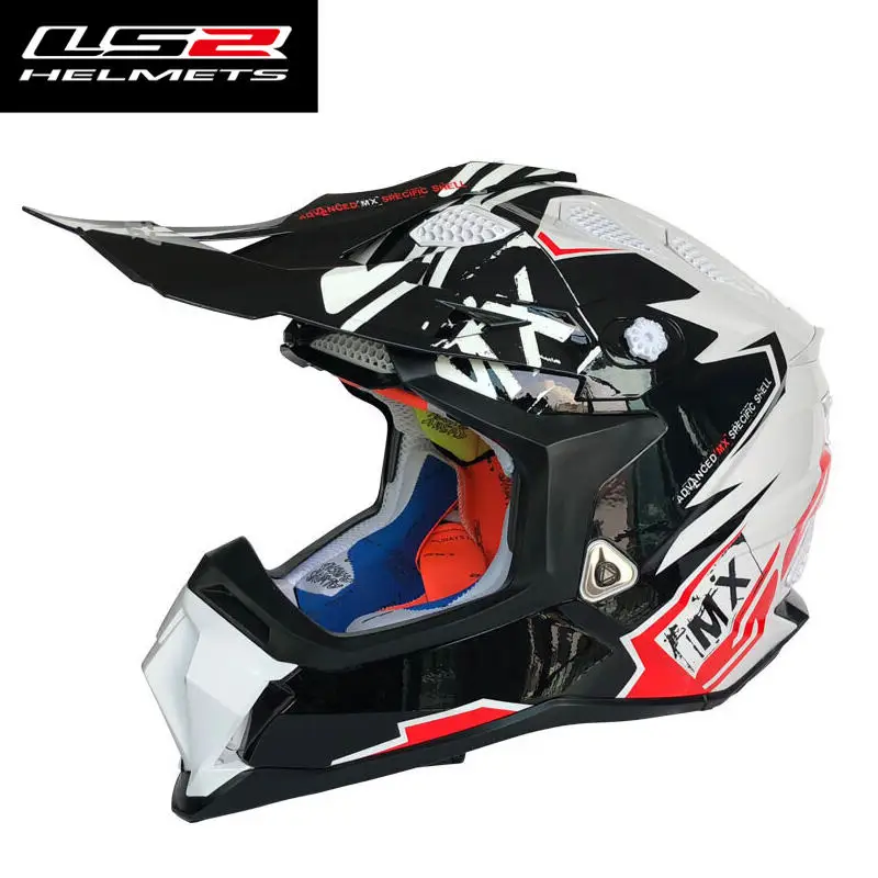 LS2 MX470 suberter внедорожный мотоциклетный шлем nimble ATV enduro мотогонок шлемы горные ls2