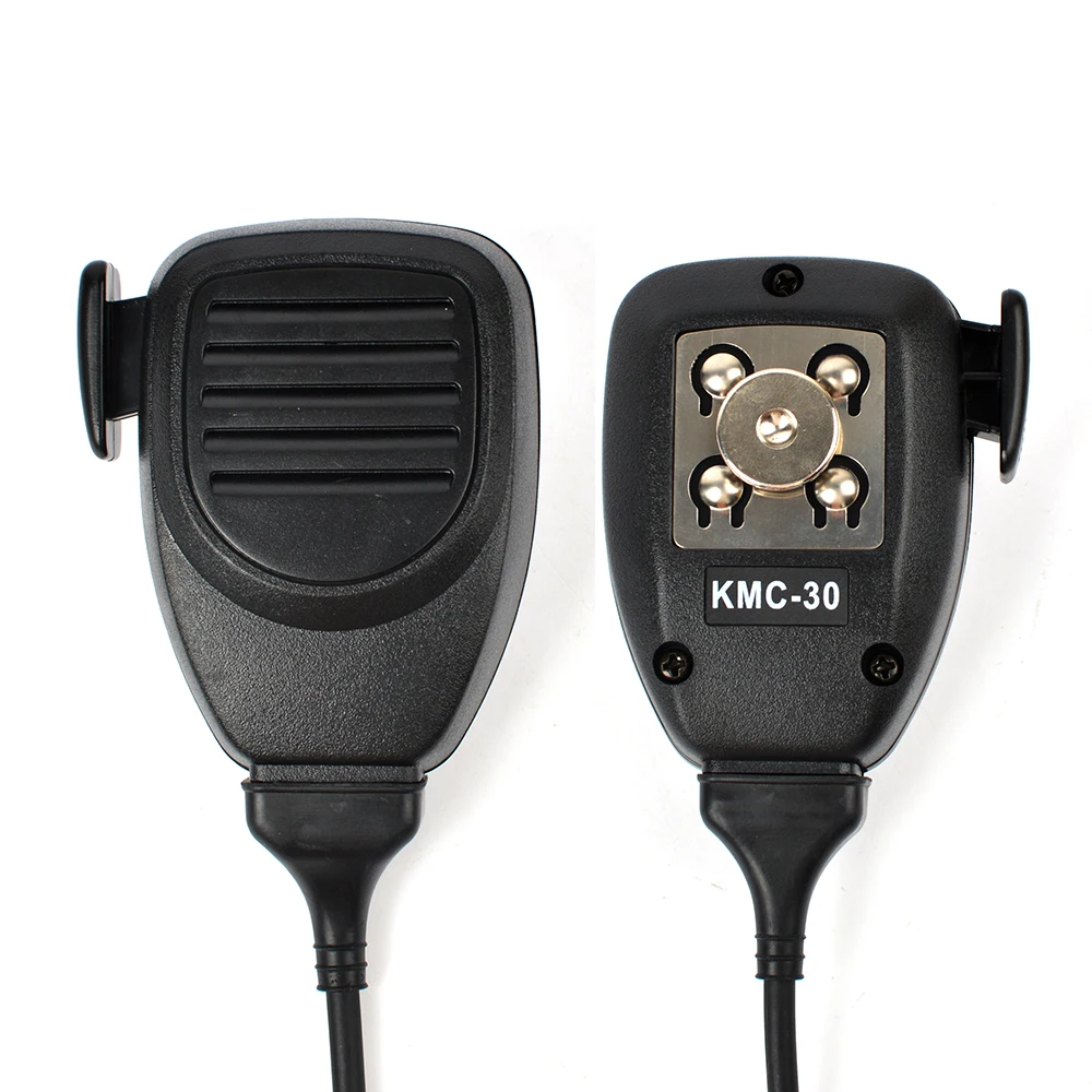 10 шт. HYS KMC 30 Walkie Talkie мобильного радио микрофон Slim Line ручной Динамик 8Pin для KenwoodTK 868 TK