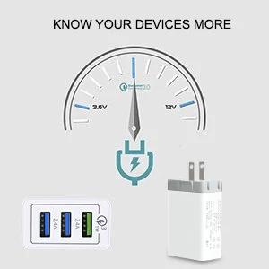 Универсальное быстрое зарядное устройство USB 30 Вт 3 0 5 в 4A для Iphone 7 8 EU US Plug