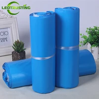 leotrusting blue poly mailer adhesive envelope bags bolsa courier bags plastic mailing blue garmentboxes packaging post bags