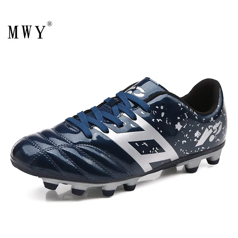 

MWY Soccer Boots For Mensapatos De Futebol Outdoor Turf Football Cleats Professional Spike Shoes Soft Spots Sneakes Plus Size