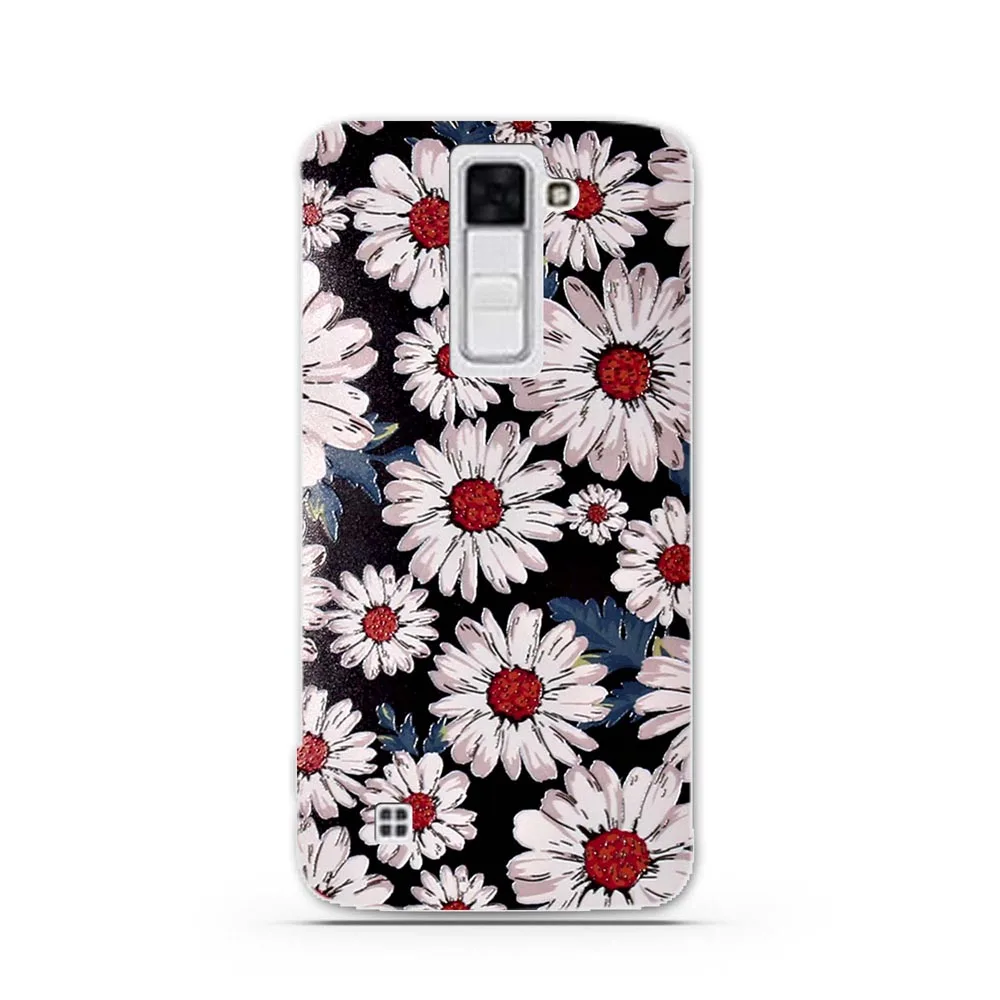 Чехол для телефона из ТПУ с 3D рельефным принтом s LG K7/X210 X210DS чехол задней панели