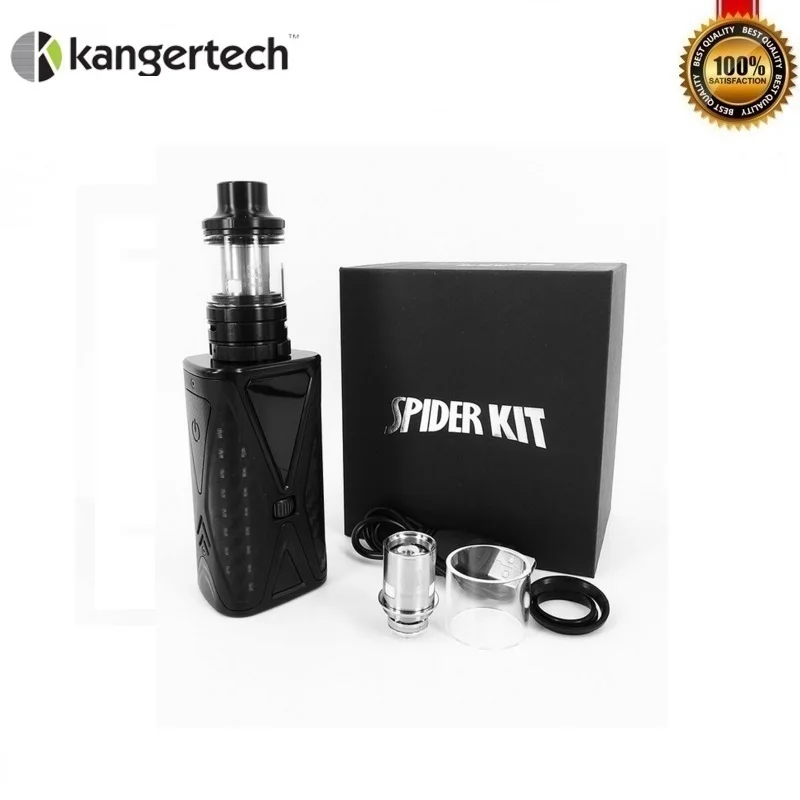Оригинальный Kangertech Spider 200 W комплект с коробка мод и 4 мл пять 6 мини танк Kanger набор