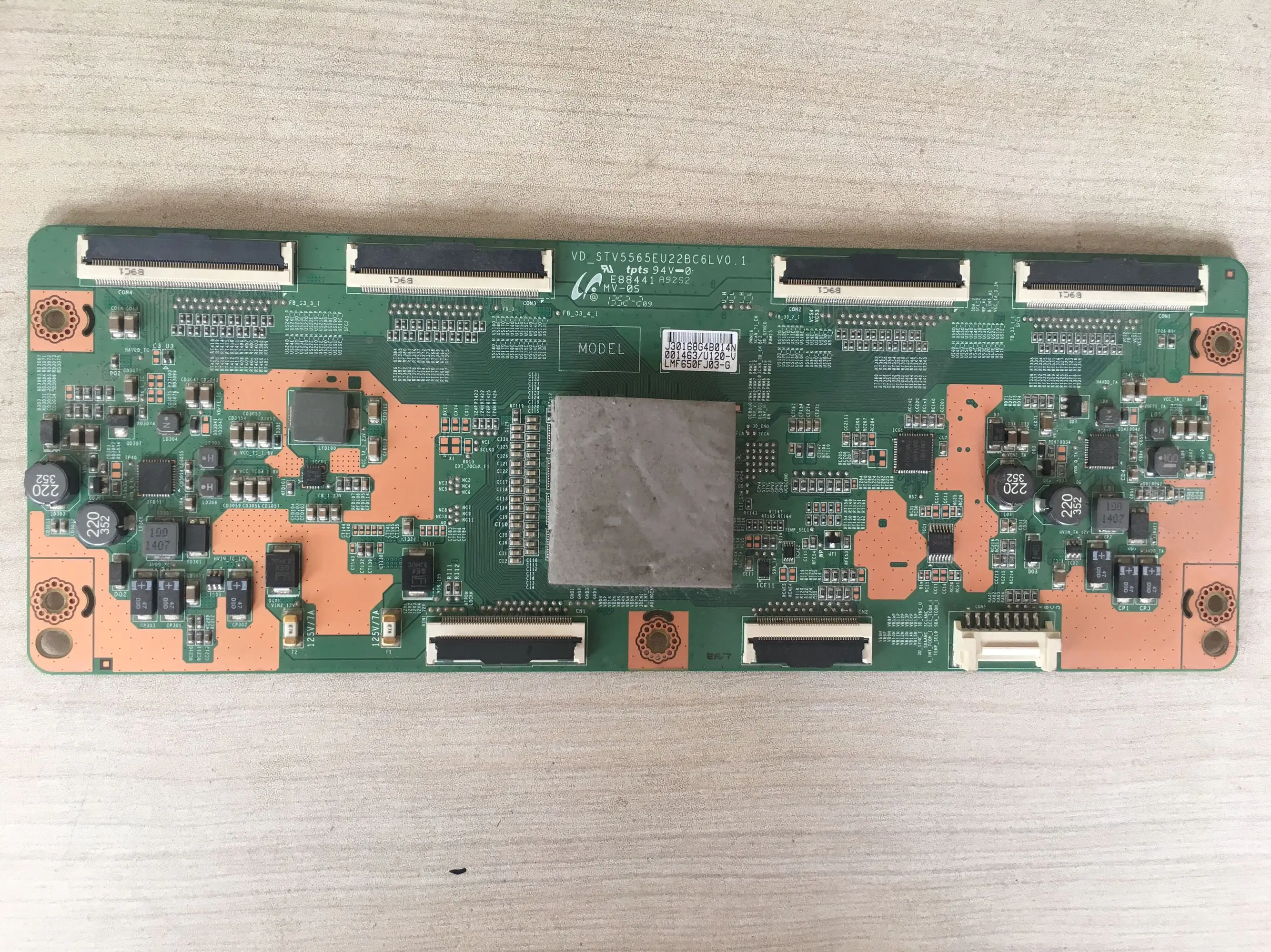 Плата логической платы для Samsung 55 дюймов ТВ VD_STV5565EU22BC6LV0.1 T CON плата UA55HU8500J