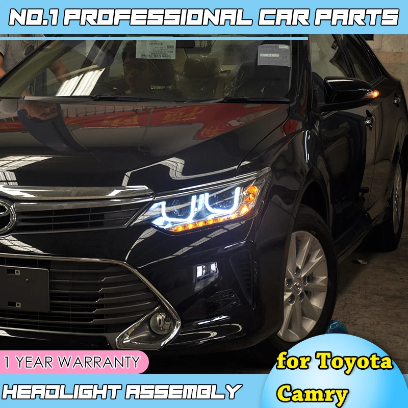 Автомобильный Стайлинг для Toyota Camry V55 USA style- светодиодный фонарь Headight Bi Xenon Головной фонарь передний свет