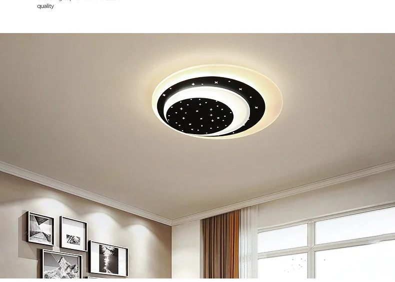 Children's room lamp bedroom simple modern boy girl cartoon creative stars led ceiling | Лампы и освещение