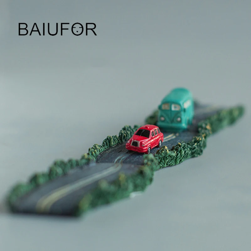 Миниатюры и фигурки животных BAIUFOR автомобиль с аккумулятором на шоссе автобусе