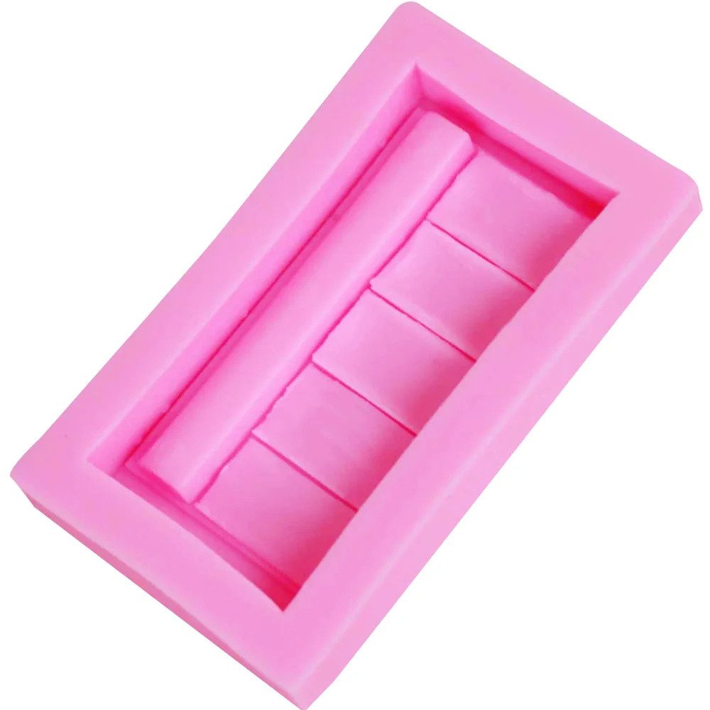 M191 Макияж Губная помада 3D соевый воск для свечей прессформа ароматическое мыло