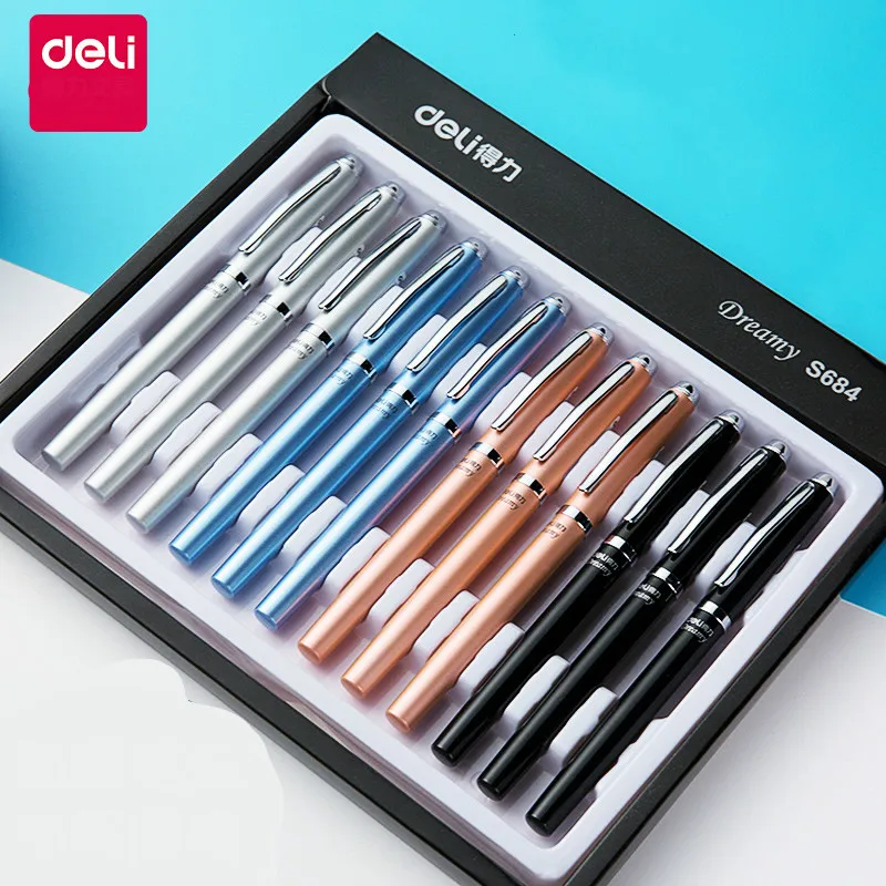 Deli перьевая ручка для взрослых Студенческая каллиграфия письма школьные и