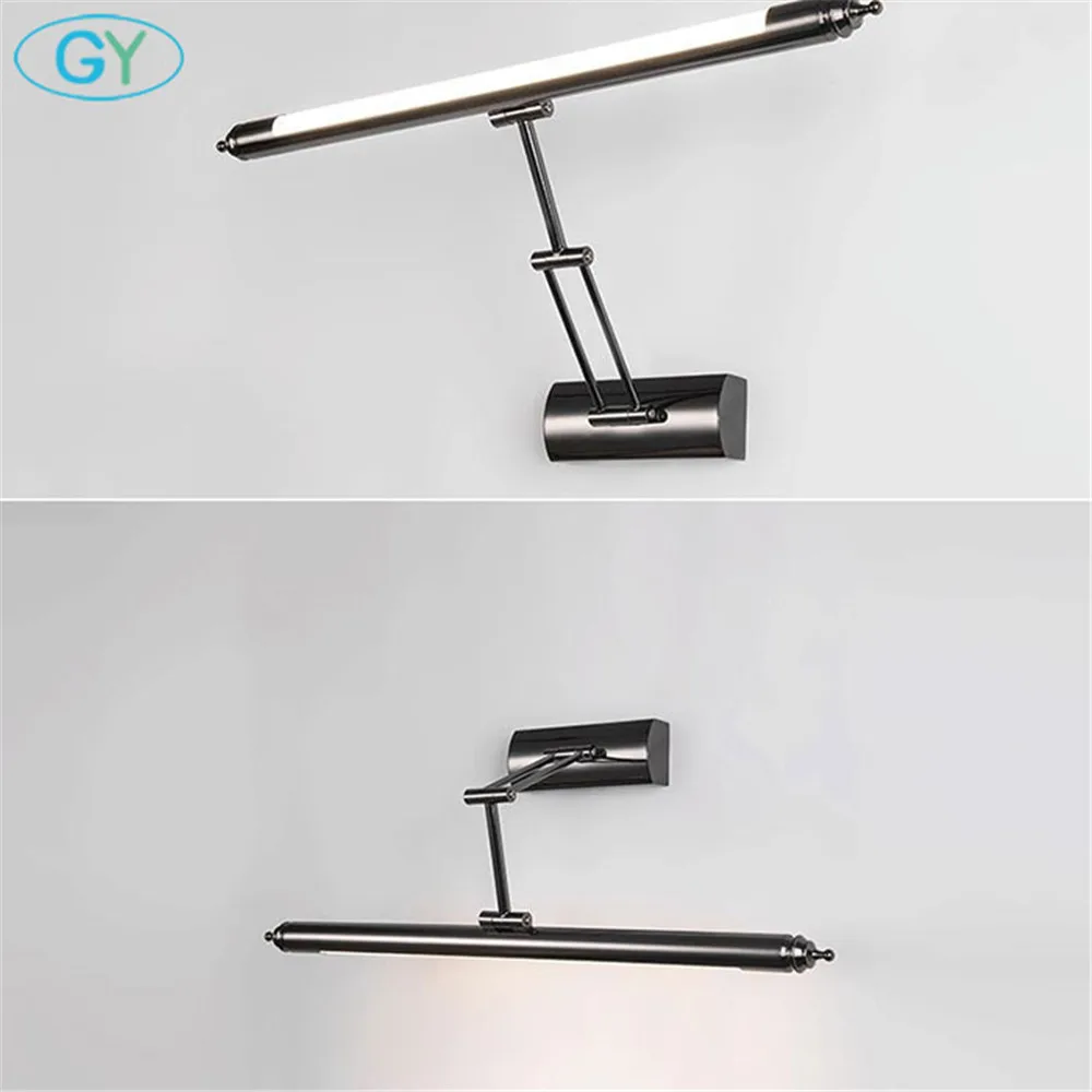 Промышленное зеркало с поворотным рычагом современный декор косметическое