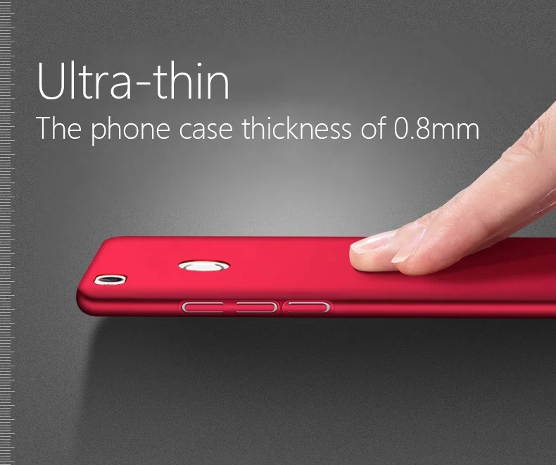 Mooshion фирменный матовый чехол для Xiaomi Redmi 4X Жесткий Чехол из поликарбоната тонкие