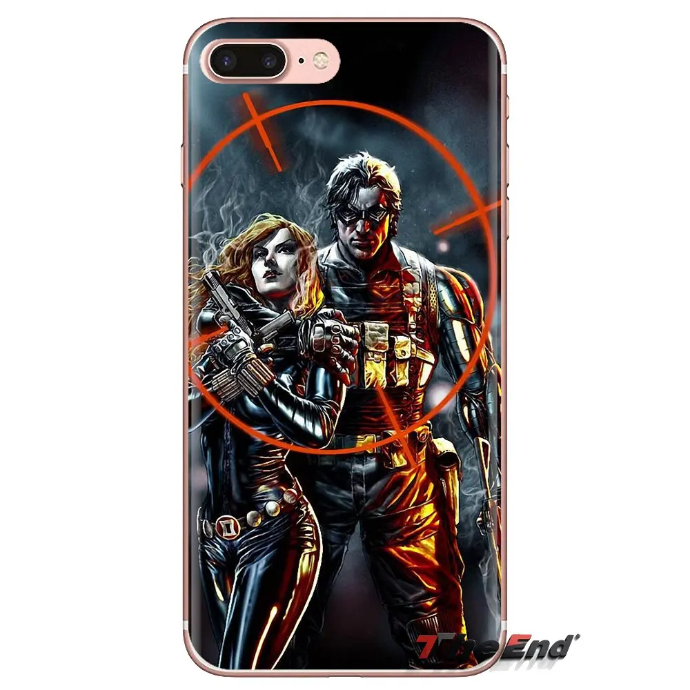 Мужские Силиконовые чехлы Marvel X для Samsung Galaxy S3 S4 S5 Mini S6 S7 Edge S8 S9 S10 Plus Note 3 4 5 8 9 |