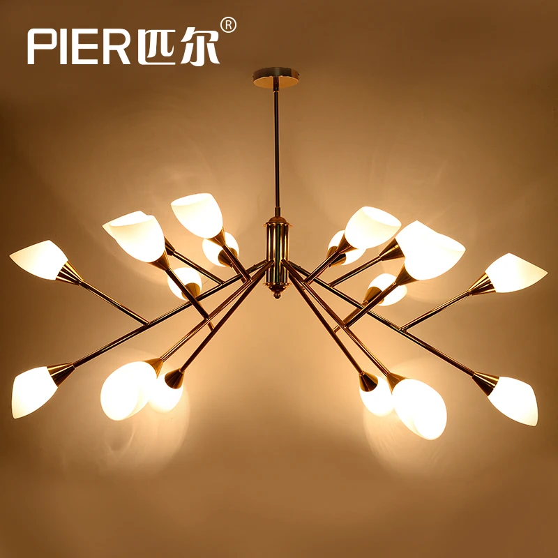 

Nordic atmospheric Modern Art Pendant Light for Dinning Room Living Room Office Meeting room