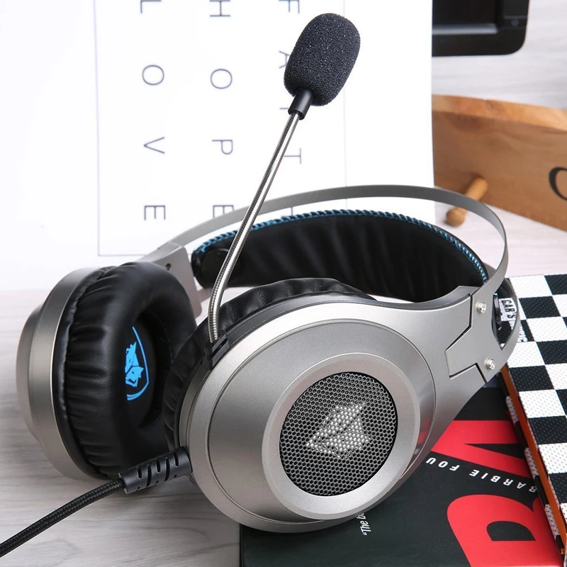 NUBWO наушников игры Игровые Active Шум отмена проводные наушники гарнитуры с