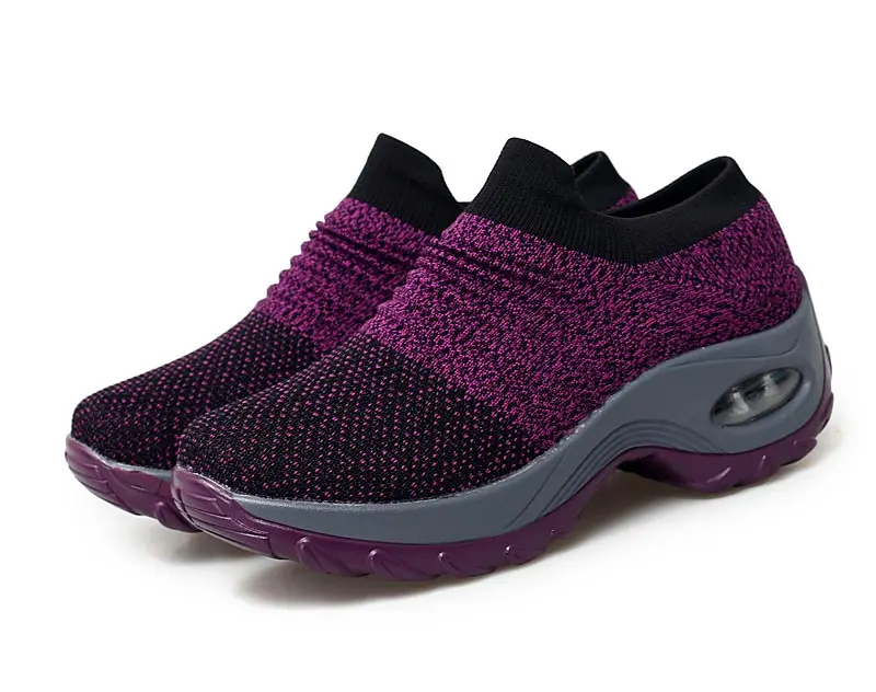 Ladies shoes flats new fashion breathable mesh sneakers women shoes slip-on comfortable sports casual shoes woman flats