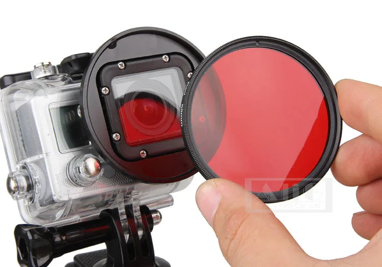 Поляризационный фильтр для камеры Адаптер 58 мм комплект подходит Gopro Hero 3 SJ4000