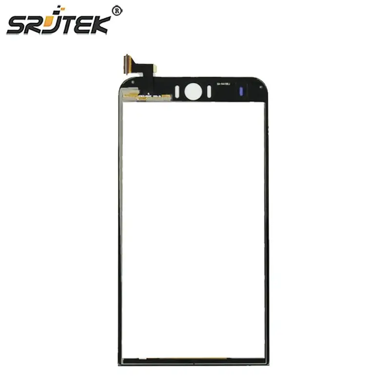 Srjtek для Asus Zenfone Selfie ZD551KL Z00UD сенсорный экран дигитайзер сенсор запасная Передняя стеклянная панель части черный 5,5''
